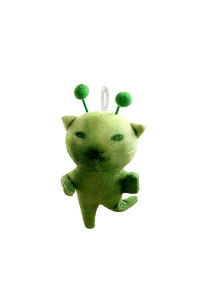 Choice A Green Alien Cat Plush Toy, Poseable & Deformable Stuffed Animal, Cre...
