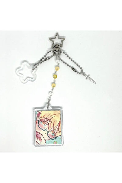 Choice luka keyhain Popular Anime Alien Stage Chibis Keychains for Women Acce...