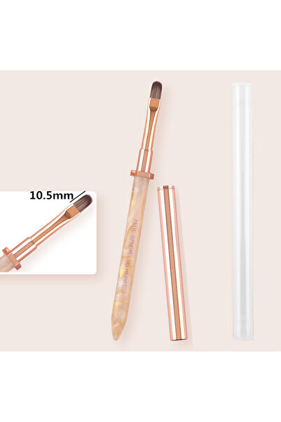 Choice G-B615-06 فرشاة أظافر بستة أنماط، فرشاة فن الأظافر بشعيرات نايلون، فرش...