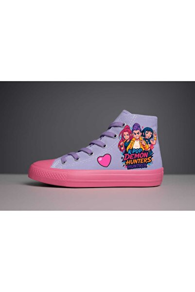 lias desing kpop huntrix demon huntres kalp friends με τύπωμα ροζ αθλητικά πα...