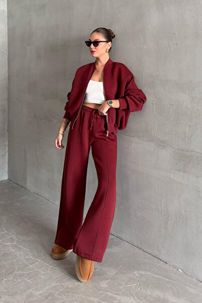 OKULCUBABA ΓΥΝΑΙΚΕΙΟ ΣΕΤ ΦΟΡΜΑΣ ΤΥΠΟΥ BOMBER ΠΡΕΜΙΟΥΜ ΜΕ 3 ΚΛΩΝΟΠΟΥΛΑΡΙΑ ΚΟΡΔ...