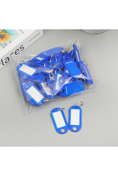 Choice 50pcs royal blue 50pcs Colorful Plastic Tags Hotel Number Classificati...