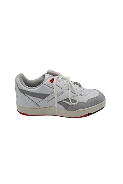 Reebok Men's BB 4000 sneakers, leather and synthetic leather, white/gray