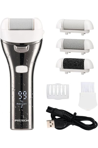 Generics Electric Foot Callus Remover, Rechargeable Portable Electronic Foot ...