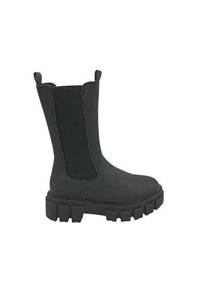 About You Ghete de damă About You, material textil, piele ecologică, negru