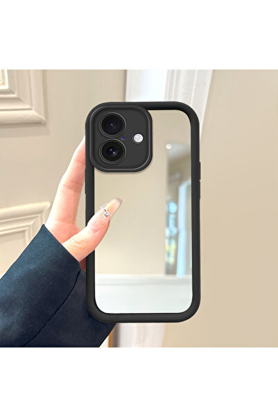 Hontinga غطاء هاتف سيليكون متوافق مع آيفون 16 مضاد للانعكاس