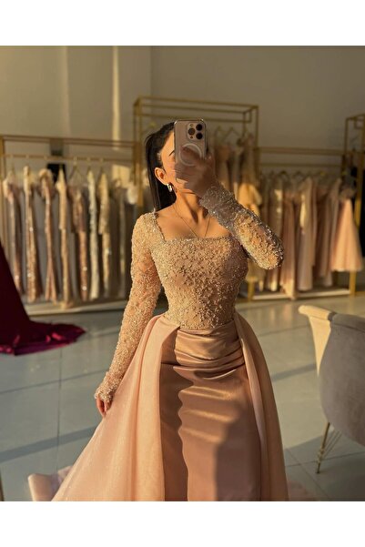 To Be Luxurious pink beaded dress