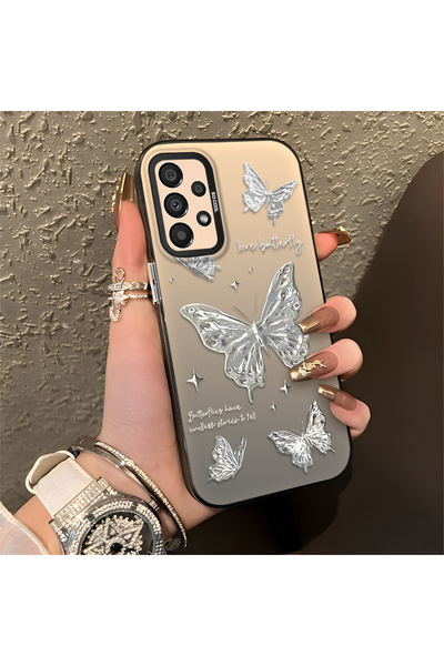 ucuc Samsung Galaxy A33 5G Uyumlu Silikon Kenar Sert Arka Anti Düşme Kılıfı G...