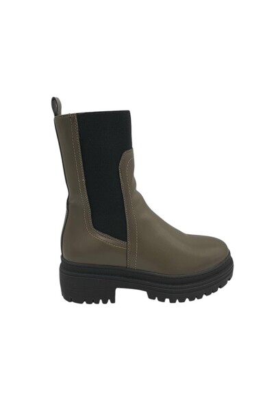 About You Women's ankle boots About You, size 41, imitation leather and textile, grey