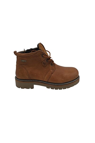 Camel Active Ghete bărbătești, mărimea 41, piele, maro, căptușite cu blană