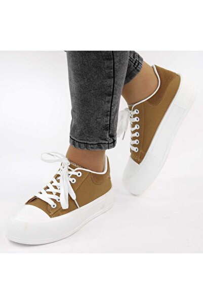 mm Sneakers de dama, cu talpa usoara si comoda D2109M-CAMEL