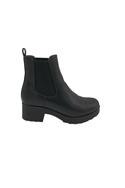 About You Ghete de damă mărimea 40, imitație de piele, material textil, negru