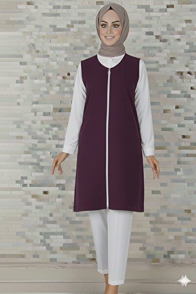 sarıdağ سترة من القطن الممشط، سترة محتشمة