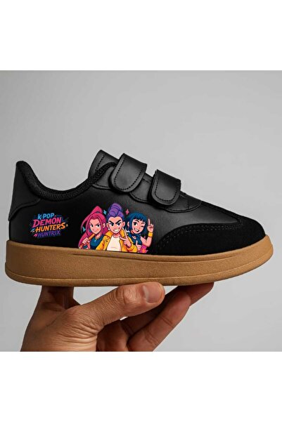 lias desing huntrix kpop demon cu imprimeu pantofi sport cu aspect cauciucat