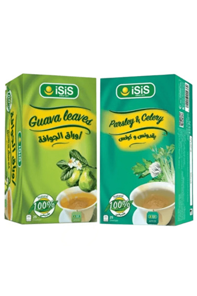 ISIS Two pieces of parsley, celery & guava leaf infusion (25 sachets)