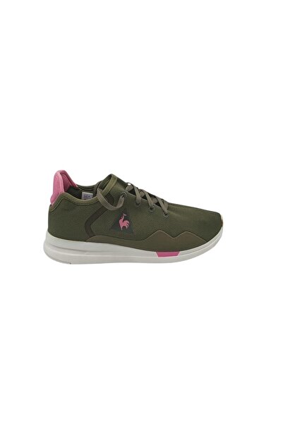 Le Coq Sportif Women's Courtset textile sneakers, green