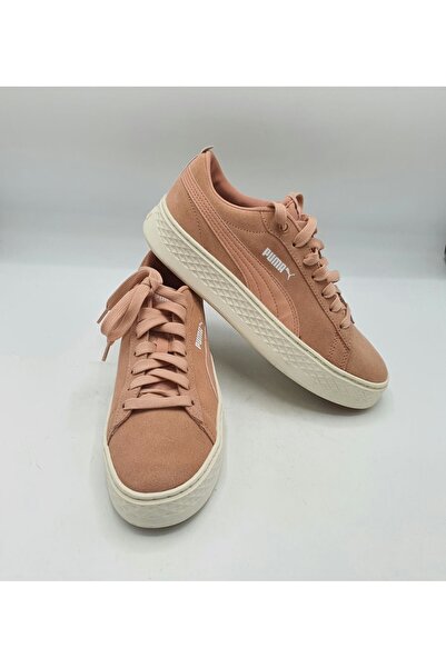 Puma sneakers, size 40.5, orange suede