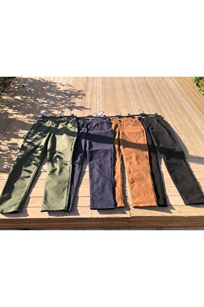 BAKTAGÖR Pamuk Pantalon (High Waist with Lycra)