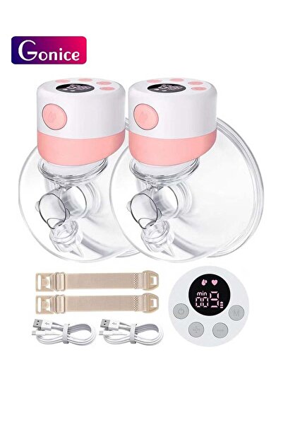 Gonice مضخة ثدي كهربائية قابلة للارتداء بدون استخدام اليدين