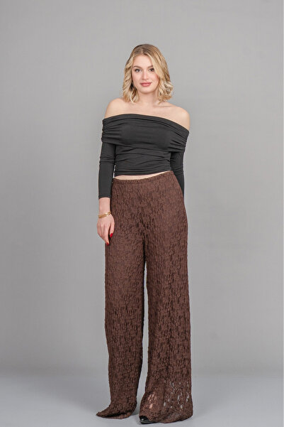 MissVina Tulle Pants with Lining and Elastic Waist Premium 30327