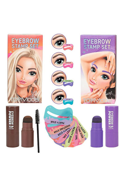 Top Model Eyebrow Set with 4 Templates