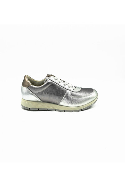 SALAMANDER women's sneakers, size 37, leather, silver