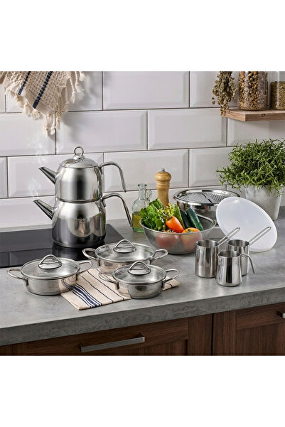 Aryıldız Mix 17 Parça Mutfak Seti