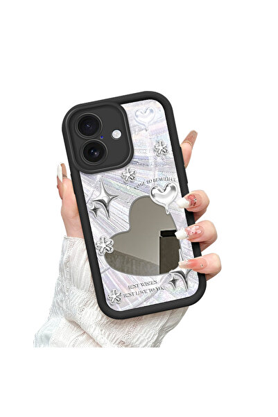 Hontinga حافظة هاتف متوافقة مع آيفون 16، حافظة سيليكون مضادة للانعكاس بتصميم ...