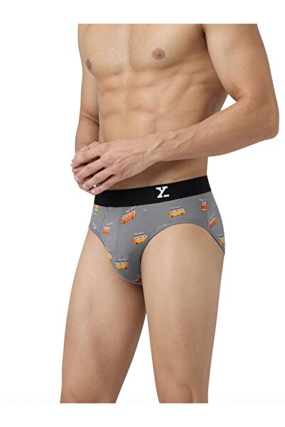 XYXX By Styli Men Surf Super Combed Cotton Printed Antibacterial Briefs