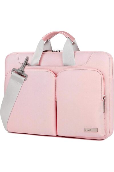 Lacdo 360° Protective Laptop Shoulder Bag, 16 inch Laptop Bag for 16 inch New...