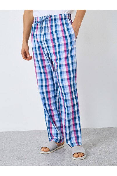 Styli Men Multi Checkered Relaxed Fit Pyjama