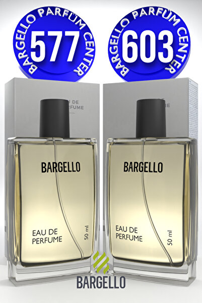 Bargello 577 Erkek Parfüm Oriental 50 ML EDP + 603 Erkek Parfüm Oriental 50 M...