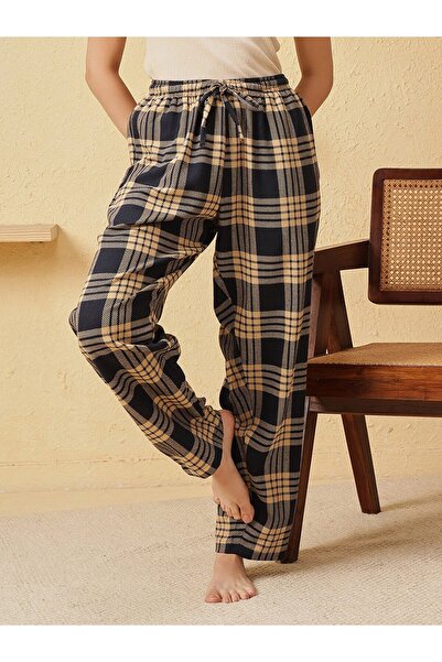 Clovia By Styli Women Plaid Checkered Pyjama Bottoms