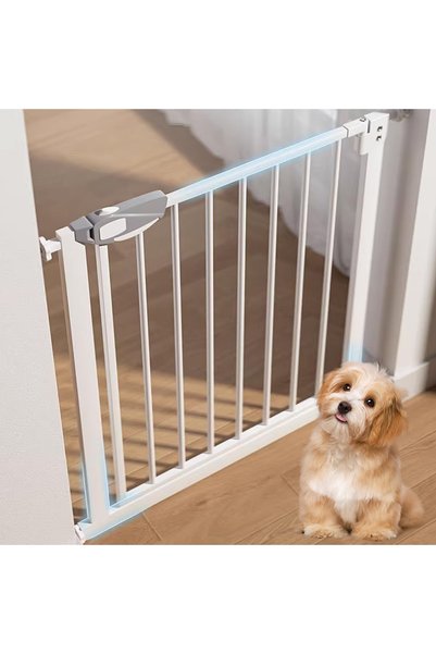 JUHOE Child Safety Gate Play & Crawl Area Indoor Safety Net Reinforced Baby Gate Anti-Pinching Design Your Baby's First Step to Safety