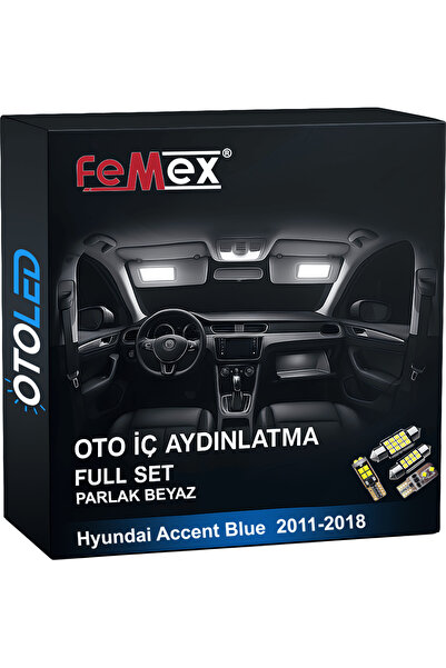 FEMEX Hyundai Accent Blue 2011-2018 LED İç Aydınlatma Seti