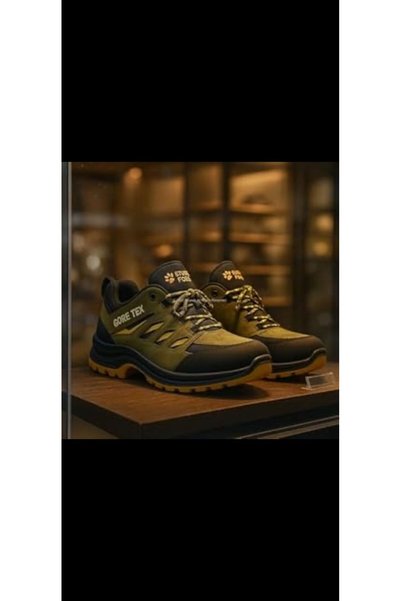 Stone Foot İş Güvenliği Ayakkabısı, Gore Tex Çift Yoğunluklu Taban, Anti-Slip Kaymaz, Şok Emici, Süet İş Güvenlik Ayakkabısı ( May Safe )