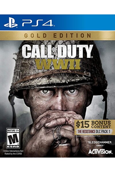 Activison Call of Duty®: WWII - Altın Sürüm Ps4 ve PS5 Uyumlu Dijital