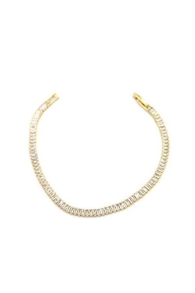 MENESSA سوار حجر الرغيف الفرنسي - ذهبي