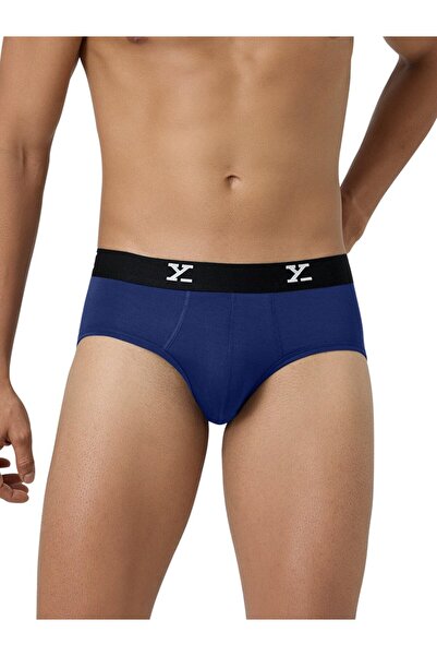 XYXX By Styli Men Combed Cotton Parallax Solid Briefs