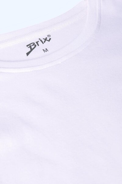 Brix Mânecă lungă pentru femei tricou Culoare albă