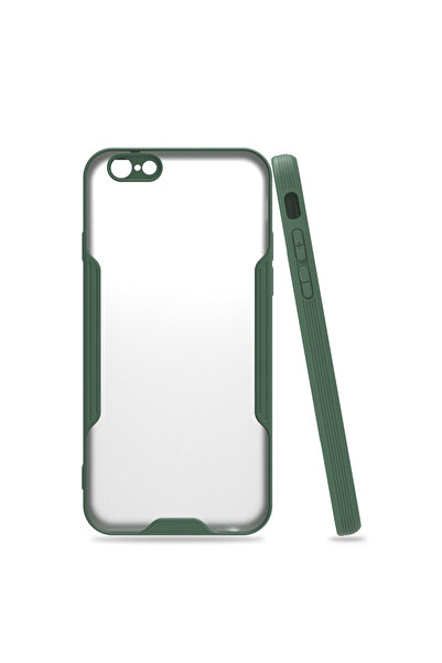 NewFace Iphone 6 platinum silicone case - green