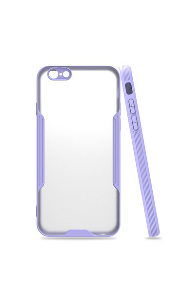 NewFace Iphone 6 platinum silicone case - purple