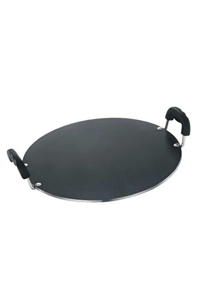 Smart Kitchen Aluminium Non-Stick Round Pathiri Tawa, 28 cm