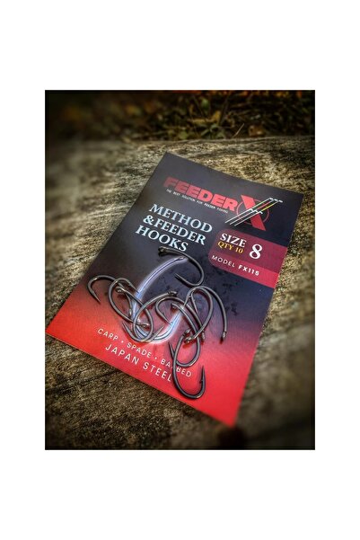 FeederX Cârlige FX 115 mărimea 8