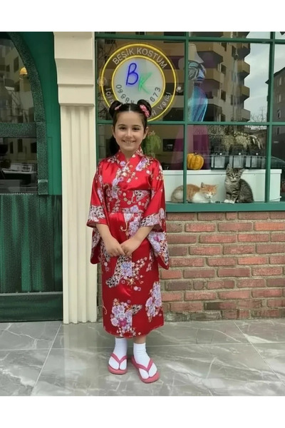 Beşik Kostüm Japon Kız Kimono Kostümü