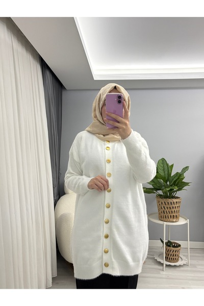 STİLSEN Angora Yumoş Cardigan