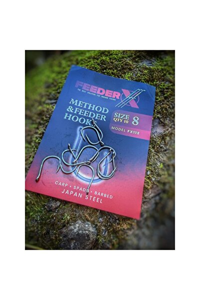 FeederX Cârlige FX 112 mărimea 8 (#8)