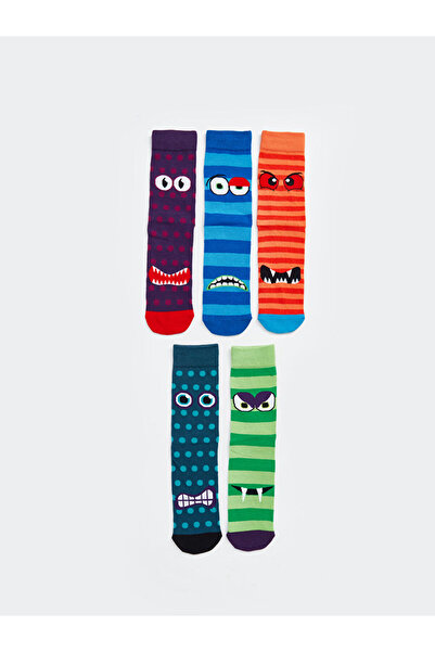 LC Waikiki Sosete pentru bărbați cu imprimeu H12, colecția Shining Choices, p...