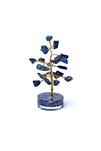 DECOR Decorative tree made of semi-precious stones - Sodalite