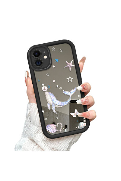 Hontinga حافظة هاتف متوافقة مع iPhone 11، حافظة سيليكون جميلة مضادة للانعكاس